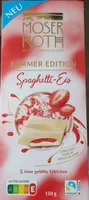 Schokolade, Spaghetti Eis