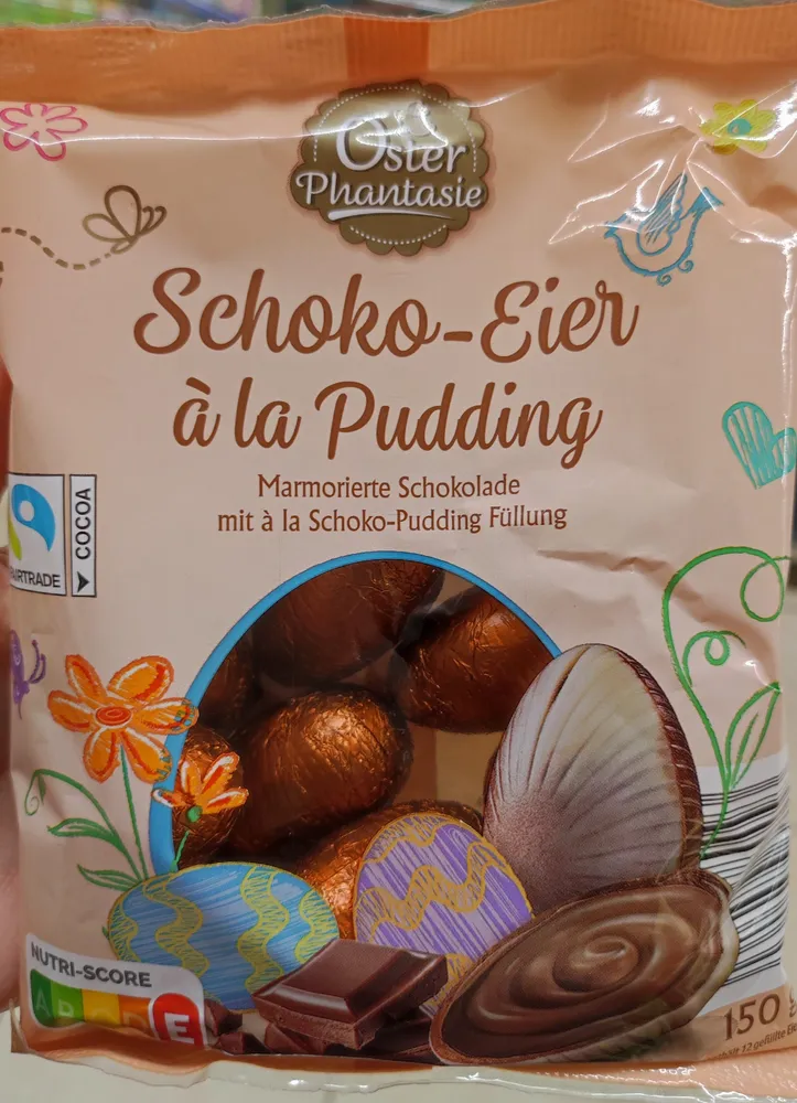 Schoko-Eier à la pudding