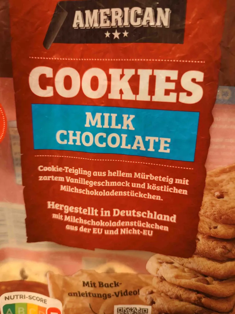Cookies - Milk Chocolate