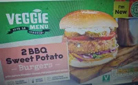 2 BBQ Sweet Potato Burgers