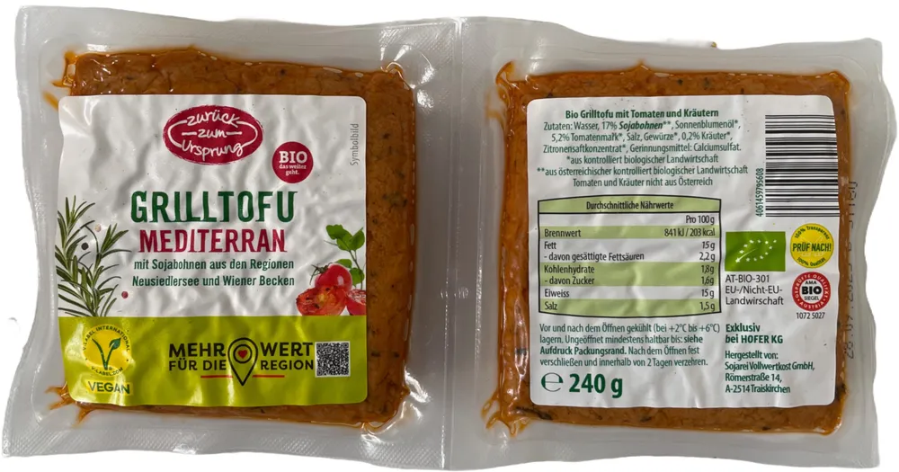 Grilltofu Mediterran