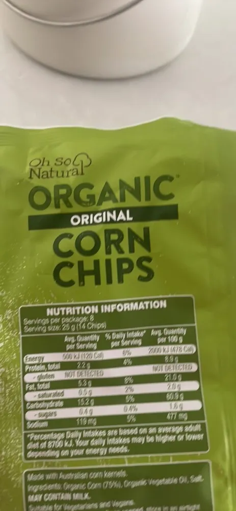 Organic Original Corn Chips