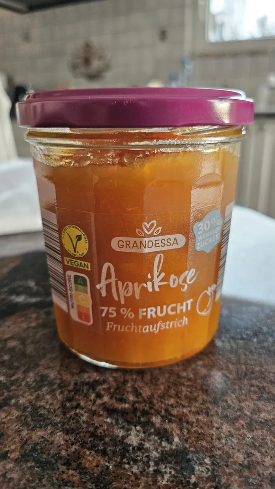 Aprikose 75 % FRUCHT Fruchtaufstrich