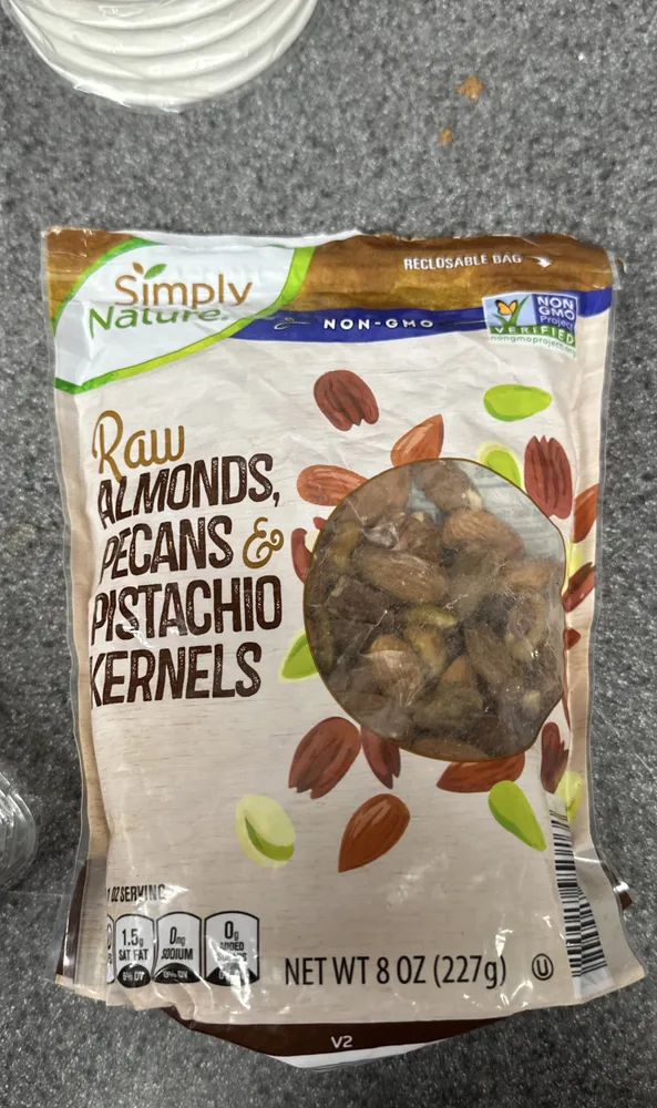 Raw Almonds, Pecans & Pistachio Kernels