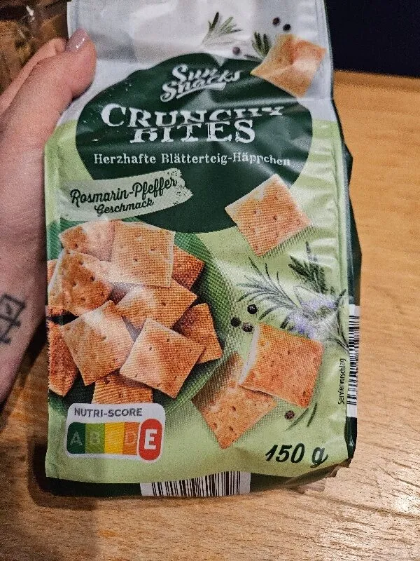 Crunchy Bites - Rosmarin-Pfeffer-Geschmack