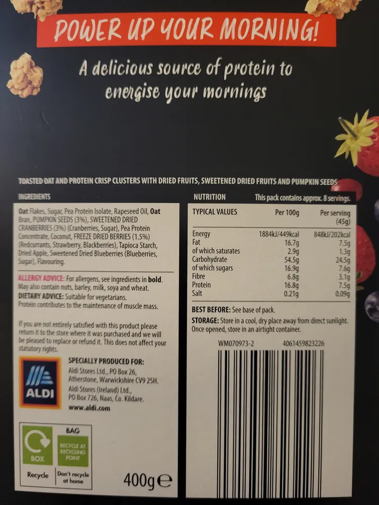 Protein Granola Berries