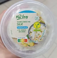 Veganer Salat - Kartoffelsalat