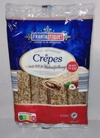 Crêpes mit Kakaofüllung