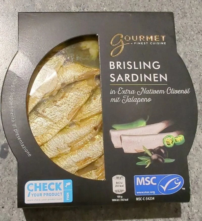 Brisling Sardinen