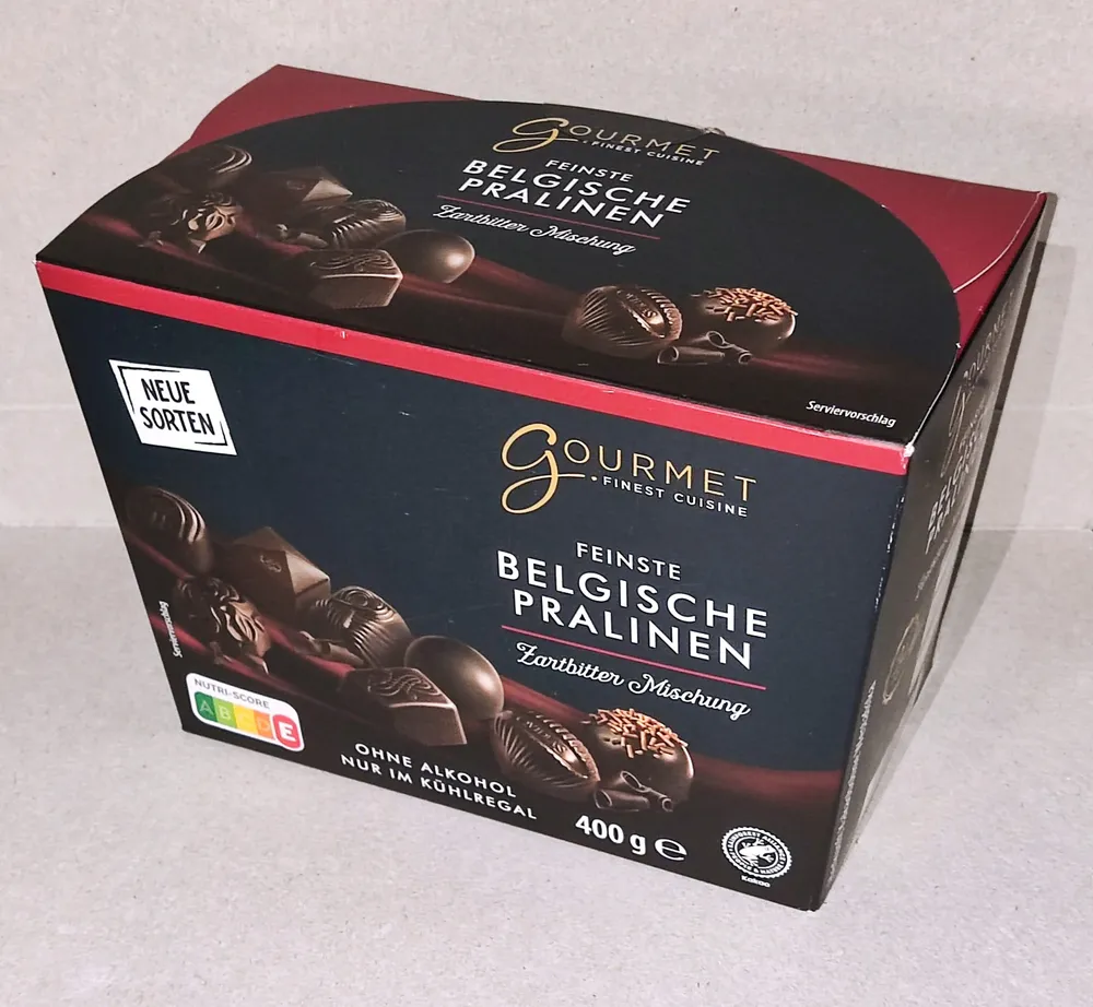 Feinste Belgische Pralinen - Zartbitter-Mischung