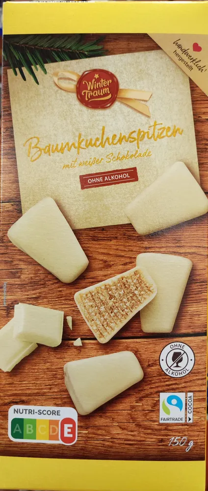 Baumkuchenspitzen Weiß