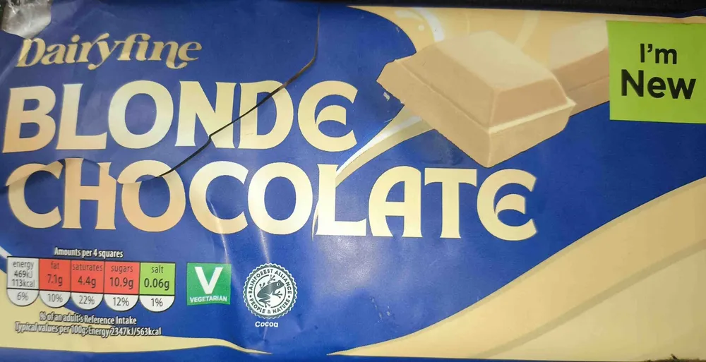 Blonde Chocolate