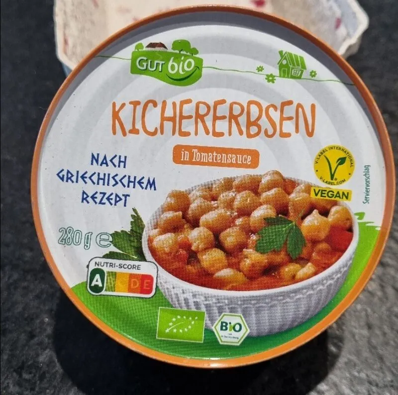 KICHERERBSEN in Tomatensauce