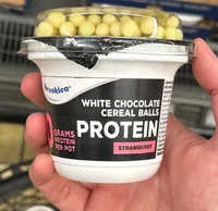 White chocolate cereal balls