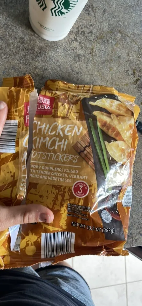 Chicken Kimchi Potstickers