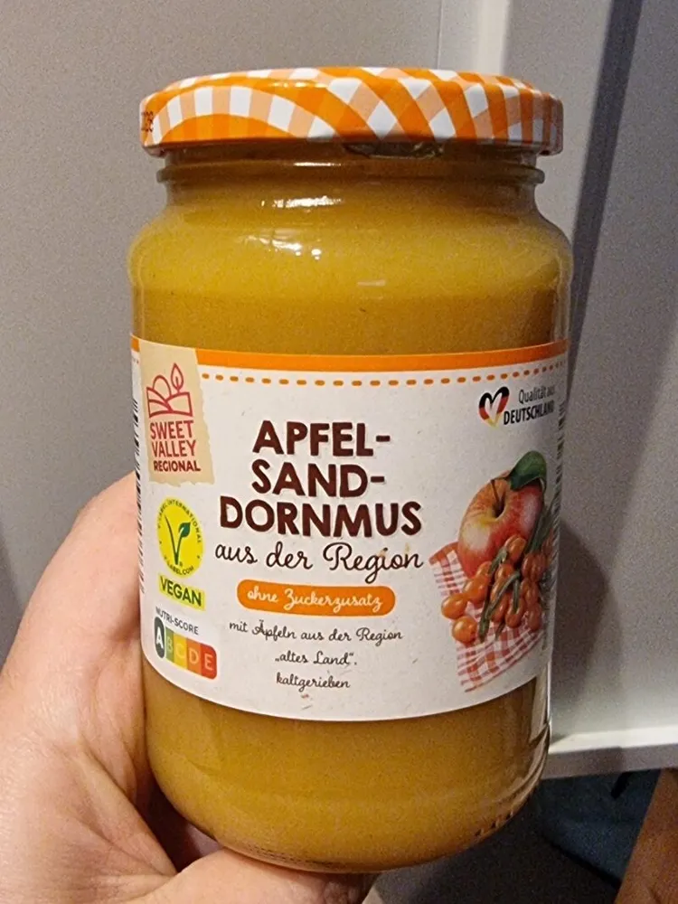 Apfel-Sanddornmus