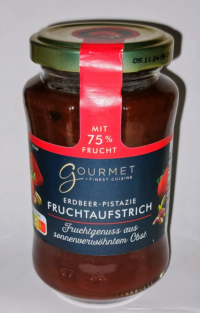 Fruchtaufstrich - Erdbeer-Pistazie