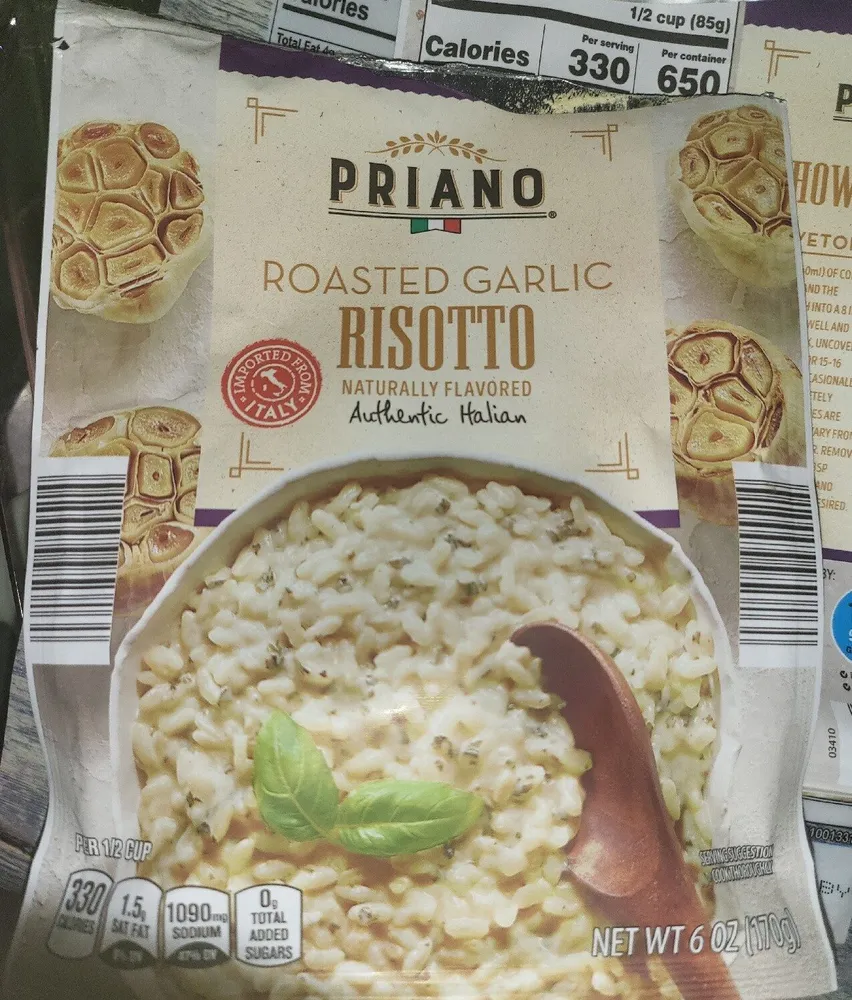 Roasted Garlic Risotto