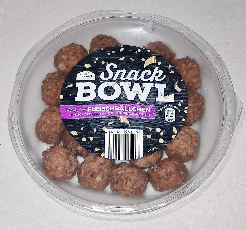 Snack-Bowl - Fleischbällchen
