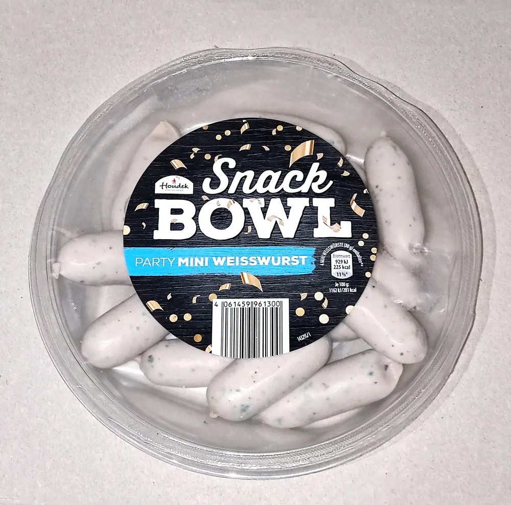 Snack-Bowl - Mini-Weißwurst