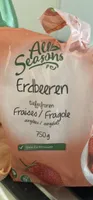 Erdbeeren tiefgefroren