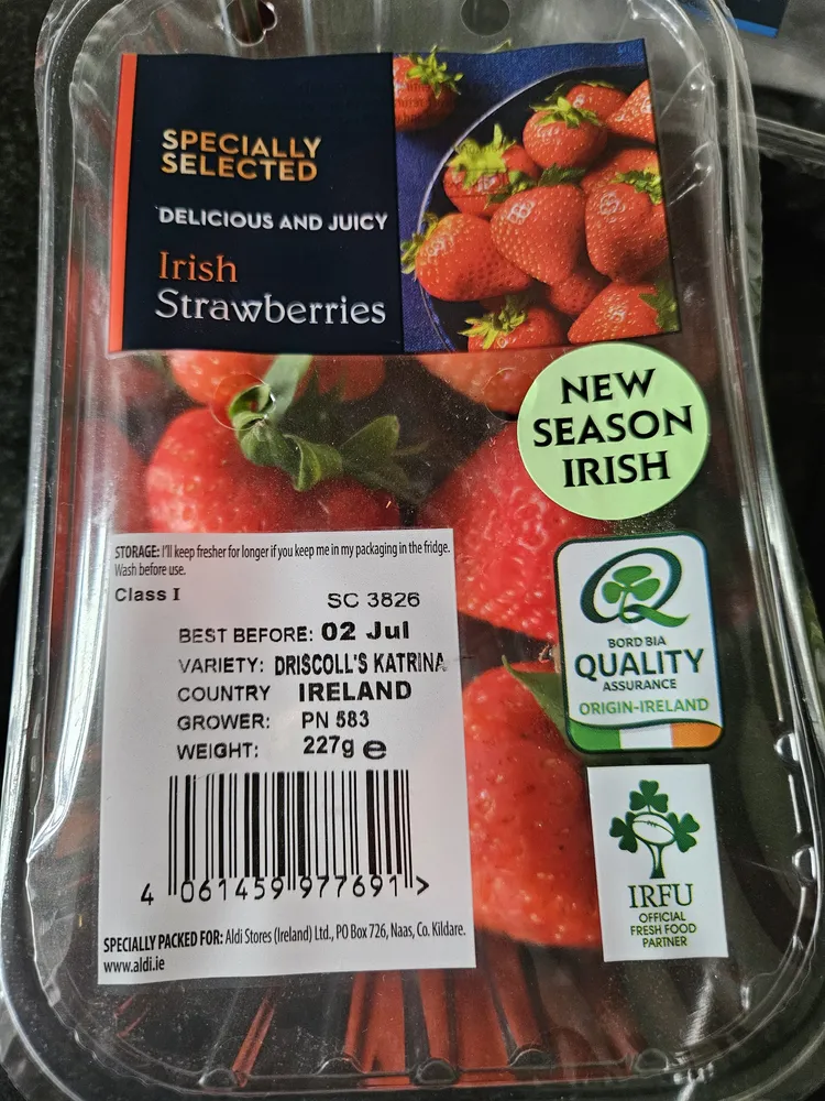 irish strawberries