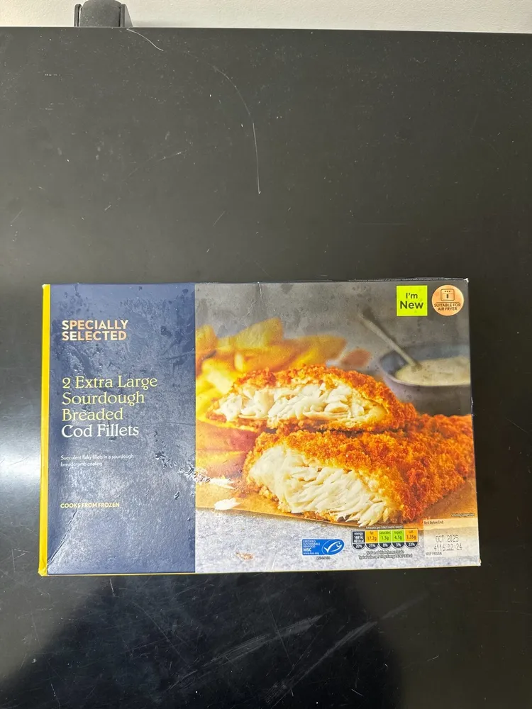 Sourdough Breaded Cod Fillets