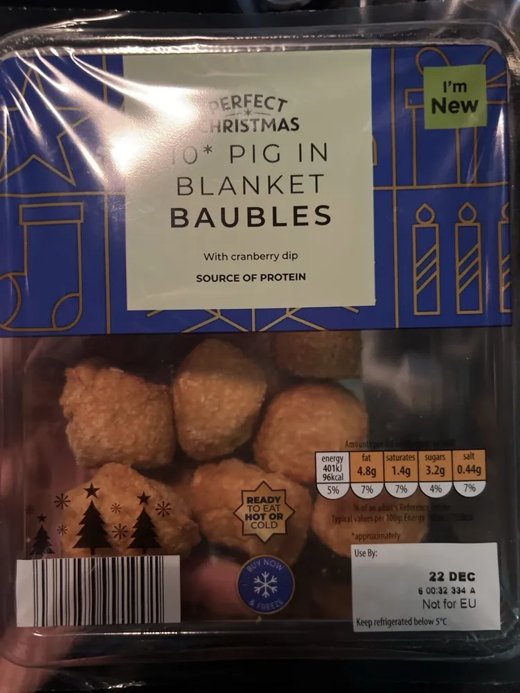 Pigs In Blankets Baubles
