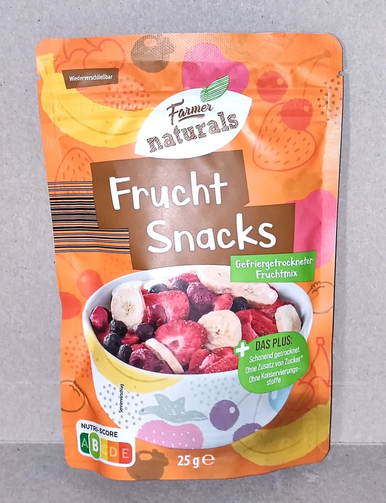 Frucht-Snacks - Gefriergetrockneter Fruchtmix
