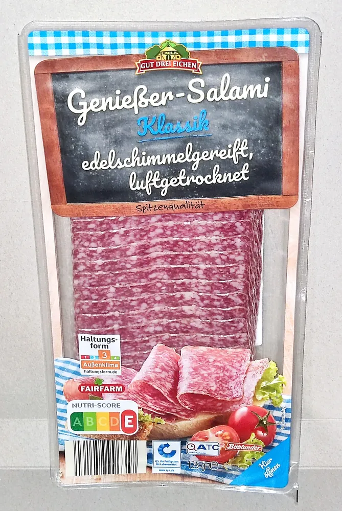 Genießer-Salami, luftgetrocknet - Klassik