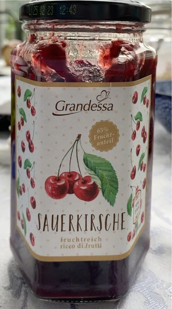 Marmelade Sauerkirsche