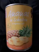 ALDI SWEET VALLEY OBST  Ananas in Scheiben ohne Zuckerzusatz