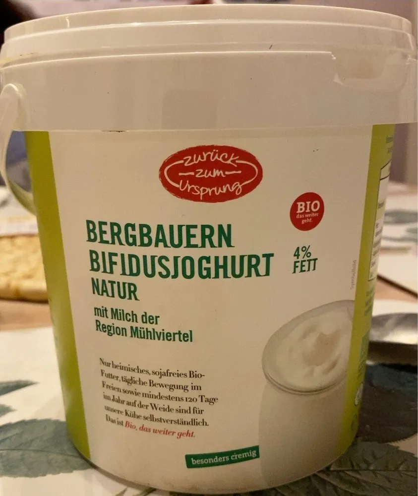 Bergbauern Bifidusjoghurt