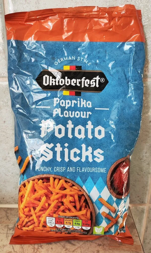 Paprika Flavour Potato Sticks