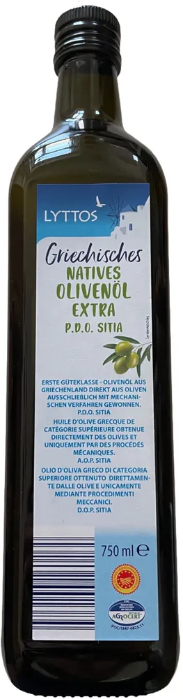 Griechisches natives Olivenöl extra
