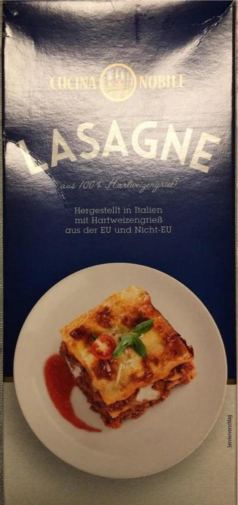 Lasagneplatten