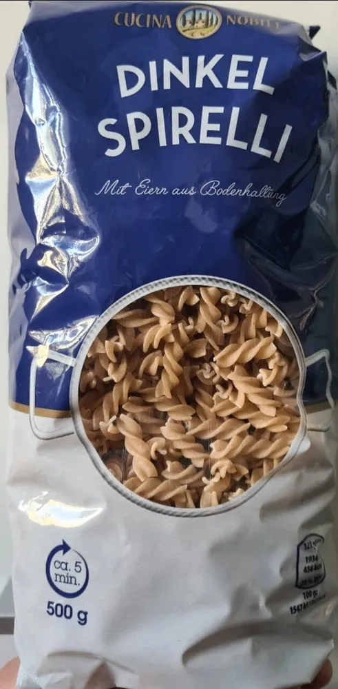 Dinkel spirelli