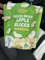 Freeze dried apple slices