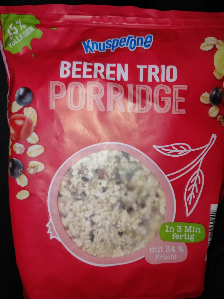 Porridge - Beeren-Trio