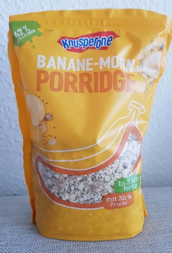 Porridge - Banane-Mohn