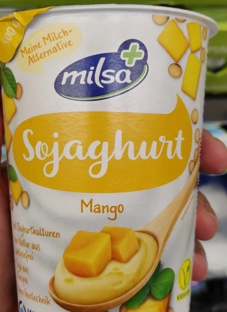 Sojajughurt Mango