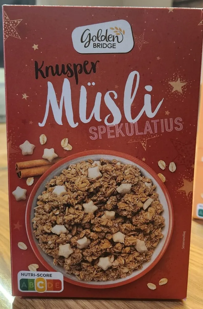 Knusper Müsli Spekulatius