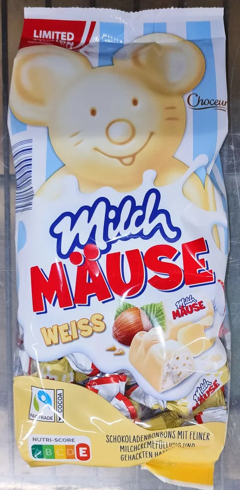 Milchmäuse weiß
