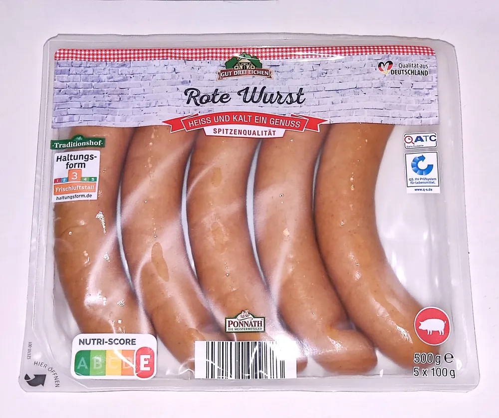 Rote Wurst, Bockwurst