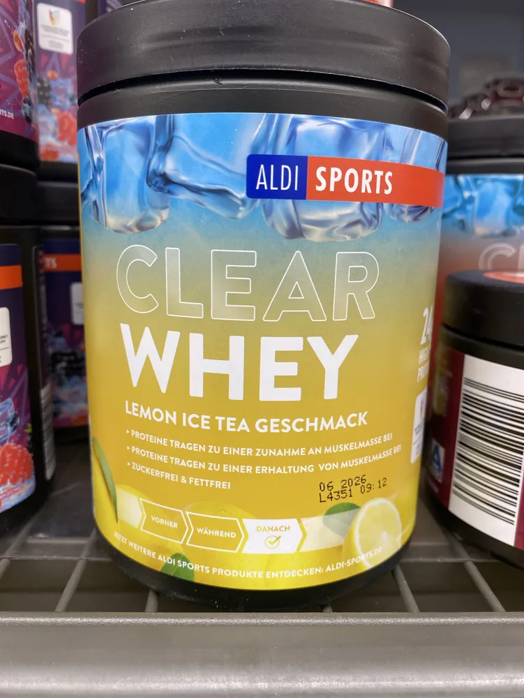 Clear Whey - Lemon Ice Tea-Geschmack