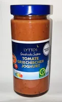 Griechische Suppe - Tomate-Griechischer Joghurt