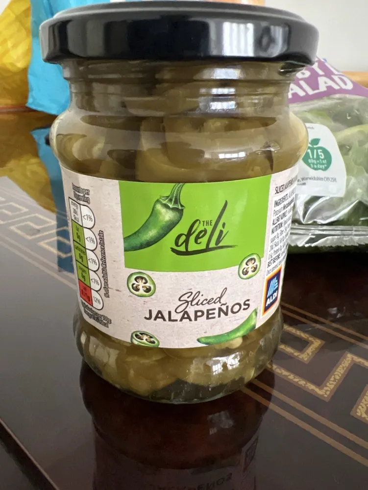 Sliced Jalapeños