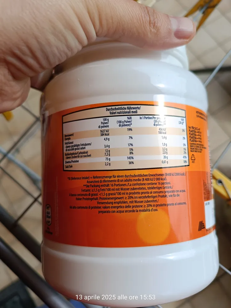 Whey Protein Powder - Salted Caramel