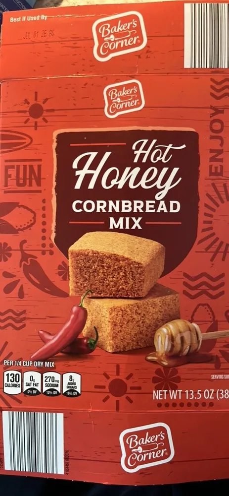 Hot Honey Cornbread Mix