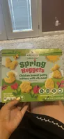 Spring Nuggets Chicken breast patty fritters with rib meat